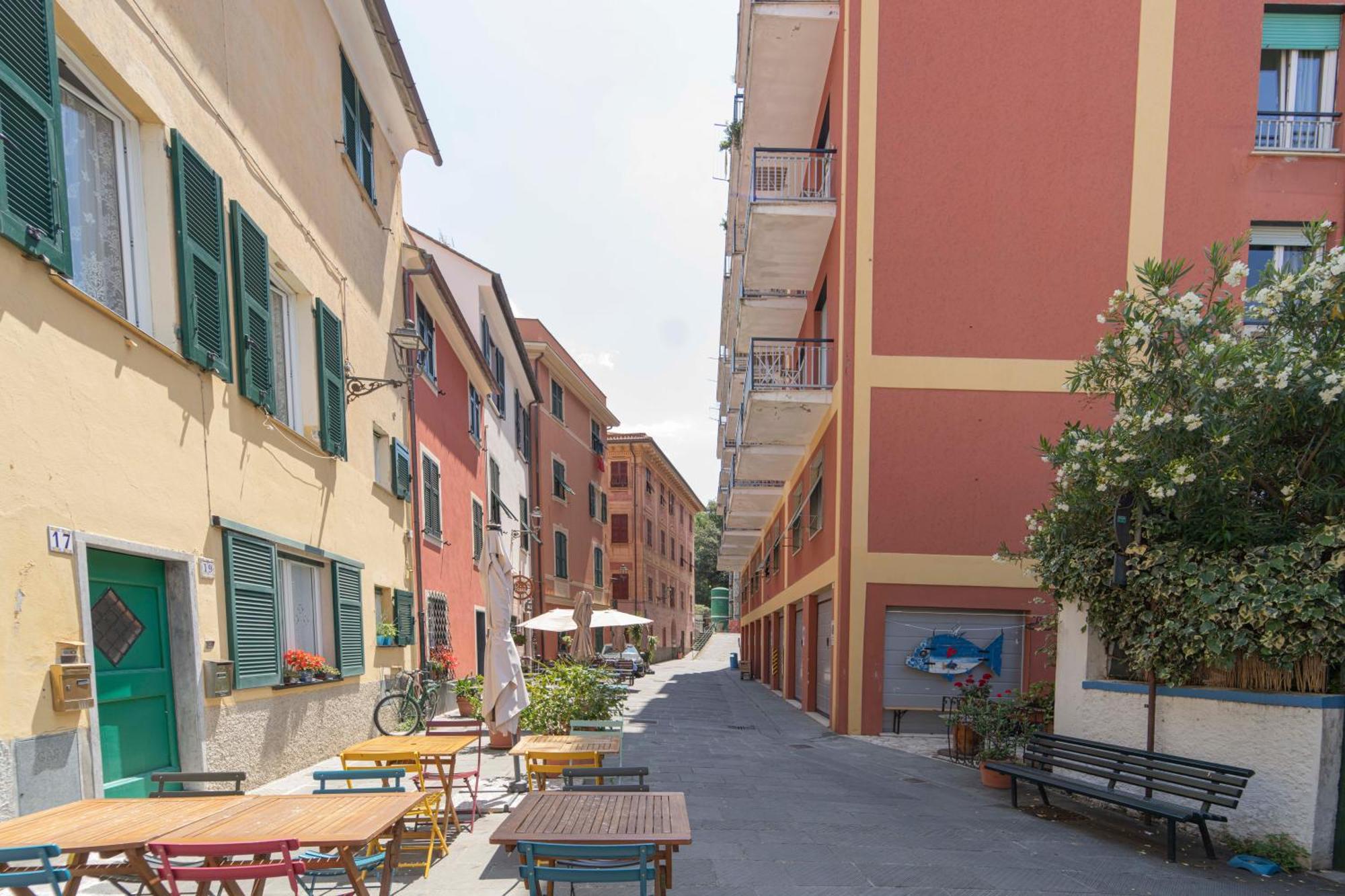 096 - Casa Al Borgo Cavi Di Lavagna, 150 Metri Dal Mare Apartment Екстериор снимка